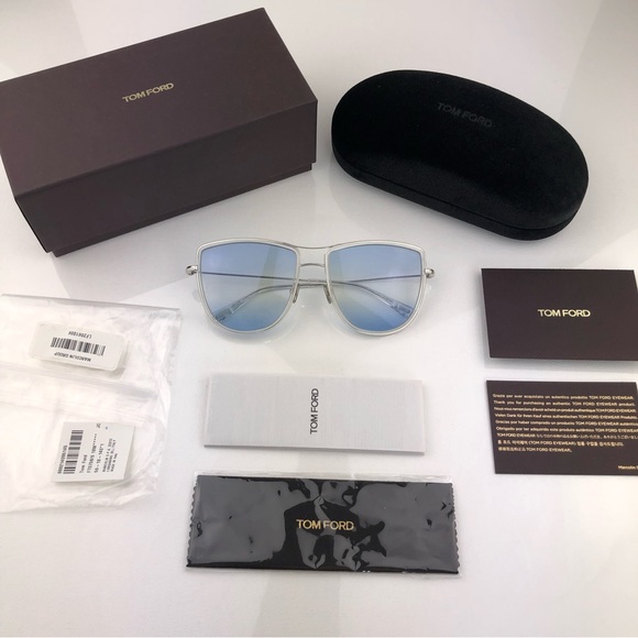 New TOM FORD Tina Sunglasses FT0759 16W - Picture 2 of 16